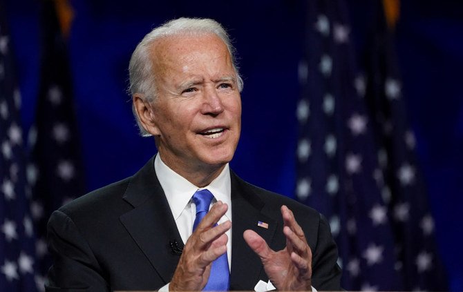 Joe Biden a publié un « plan de partenariat » complet avec les Arabes-Américains dans le cadre de sa campagne présidentielle. (Fichier / Reuters)