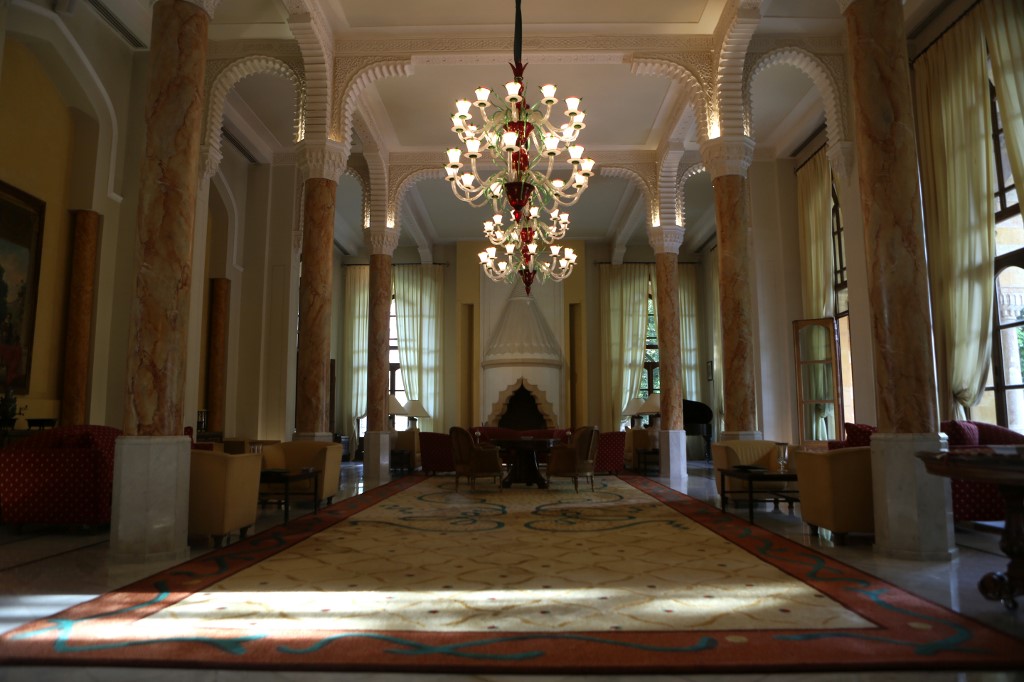 Interieur de la residence de l'ambassadeur français au Liban (Patrick Baz/AFP)