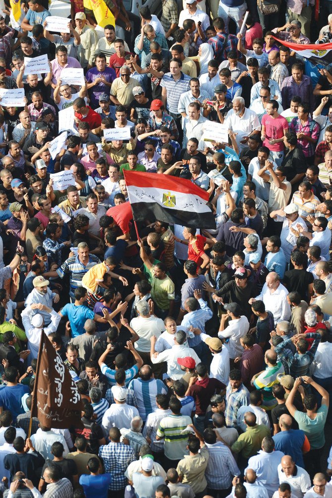 Affrontement entre partisans et opposants des Frères Musulmans en Egypte, où le groupe est actuellement interdit. (AFP)