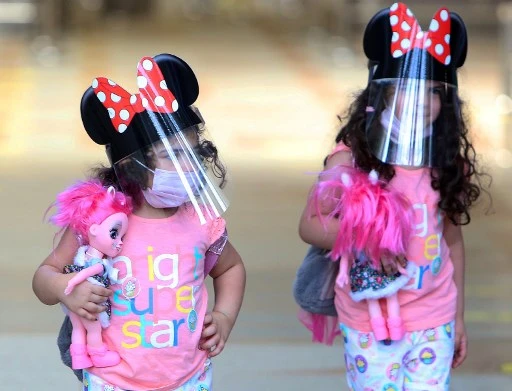 Les enfants jouent au Koweït. (AFP)