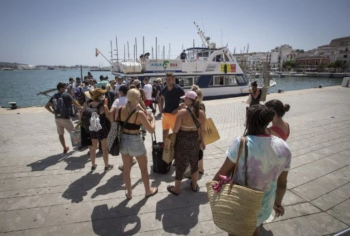 Touristes en Espagne. (AFP)
