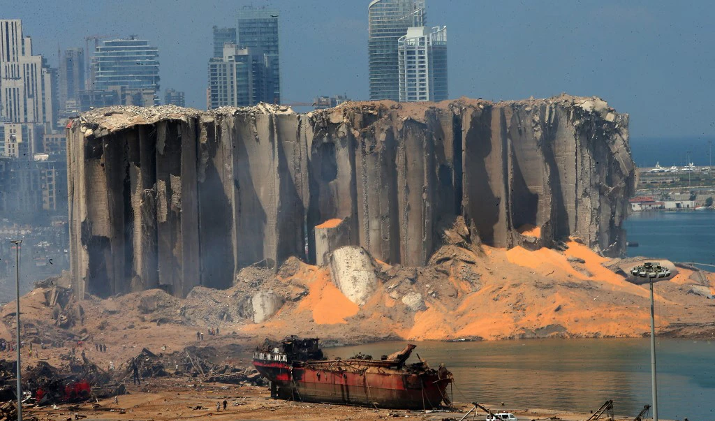 Silos détruits, la FAO craint pour la sécurité alimentaire du Liban