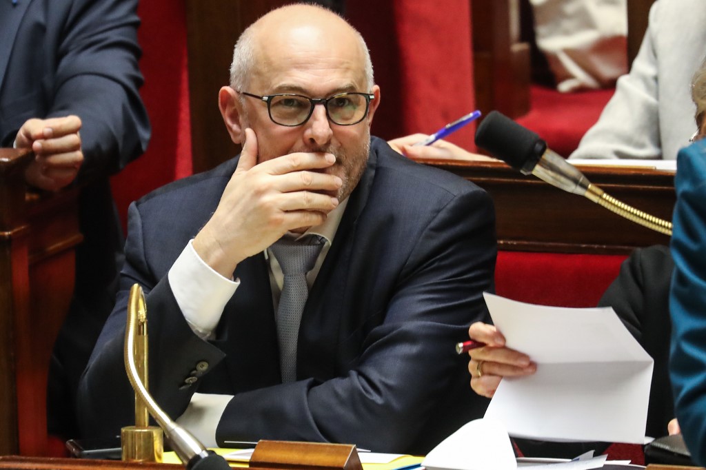 Le secrétaire d’Etat chargé du dossier de la réforme des retraites, Laurent Pietraszewski (Photo, Ludovic MARIN/AFP).