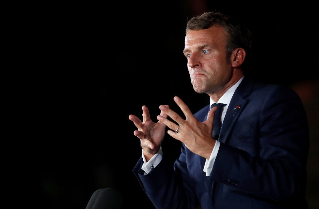 Macron s'emporte contre un journaliste du Figaro à propos d'un article sur le Liban