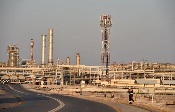 L’usine de traitement de pétrole Abqaïq, de la compagnie saoudienne Aramco (AFP)