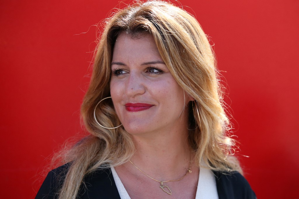 La jeune ministre française de la Citoyenneté, Marlene Schiappa (Pochard Casabianca / AFP)