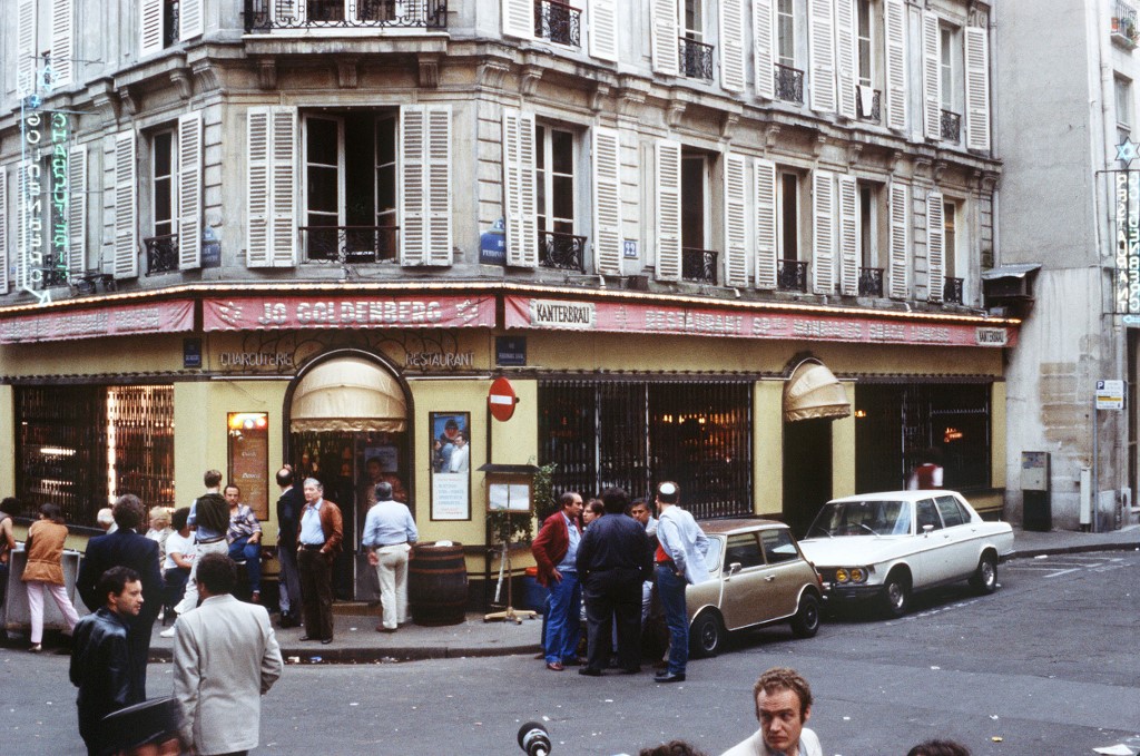 Le restaurant Jo Goldenberg, théâtre de l’attentat meurtrier perpétré le 9 août 1982 à Paris (Joel ROBINE/AFP).