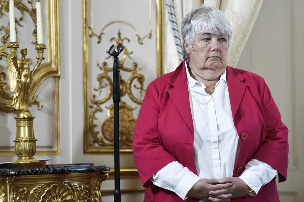 Jacqueline Gourault, la ministre de la Cohésion des territoires (Photo, Stéphane DE SAKUTIN/AFP).