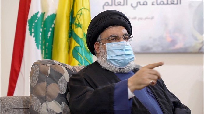 La photo tirée d'une vidéo publiée sur le site Web de la télévision al-Manar du Hezbollah le 25 juillet 2020, montre Hassan Nasrallah, le chef du mouvement Musulman Chiite Libanais Hezbollah. (Fichier / AFP)