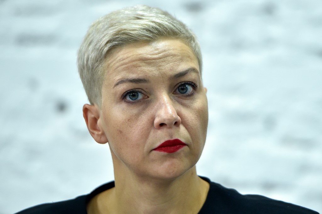 L’opposante au régime du président Loukachenko, Maria Kolesnikova (Photo, Sergei GAPON/AFP).