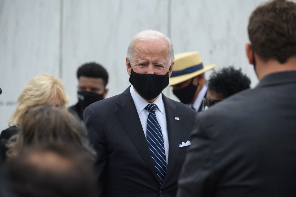 Le candidat Démocrate aux élections présidentielles des Etats-Unis, Joe Biden (Photo, Jeff SWENSEN/GETTY IMAGES NORTH AMERICA/AFP).