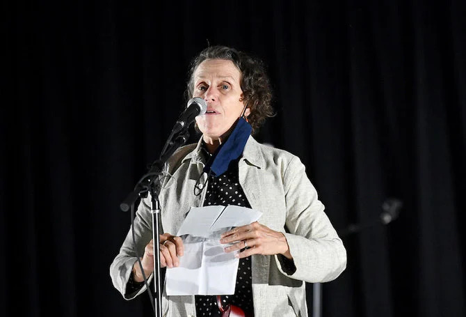 L’actrice Frances McDormand, 1er rôle de Nomadland (Photo, AFP).