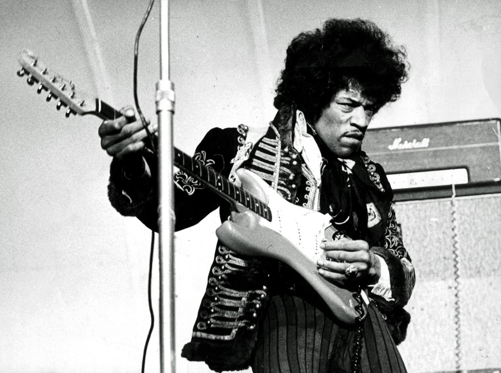 Jimi Hendrix sur scène (Svenska Dagbladet/ AFP)