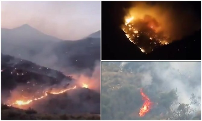 Arabie saoudite: Le feu continue ses ravages dans la montagne de Taif, pas de victimes