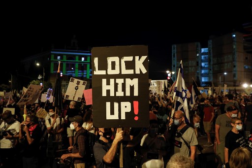 Première manifestation anti-Netanyahu à Jérusalem depuis le reconfinement