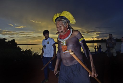 Le Cacique Raoni dénonce les «mensonges» du président brésilien sur les incendies en Amazonie