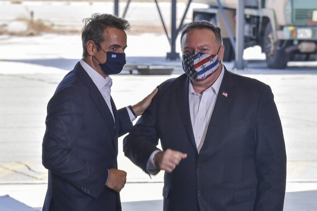 Pompeo en visite en Grèce soutient "fortement" le dialogue en Méditerranée orientale