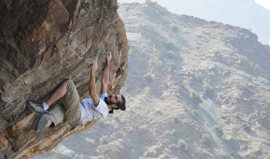 Zaki Kazmi a formé de nombreuses personnes à différents niveaux d'escalade. (Photo fournie)