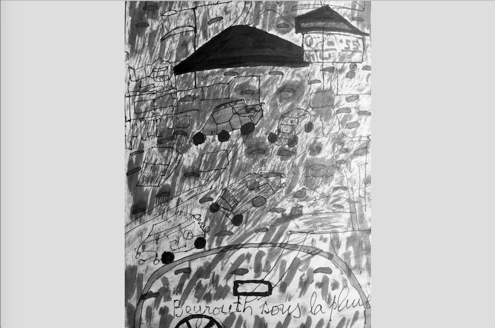 Sous la pluie