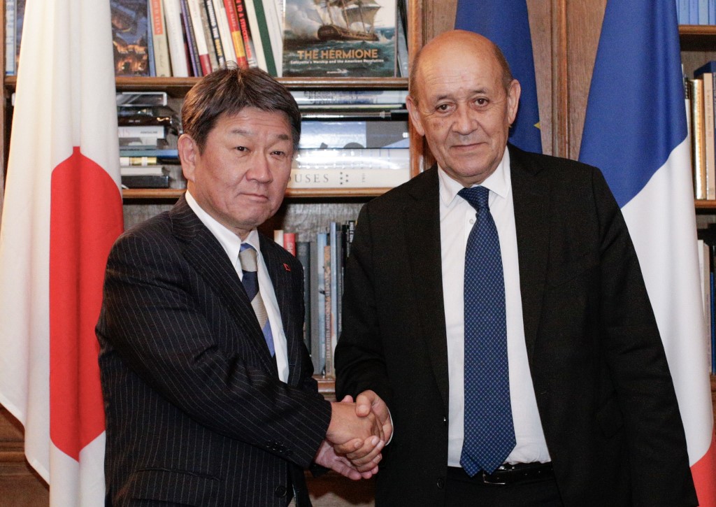 La France et le Japon s’accordent pour coopérer en matière de sécurité maritime