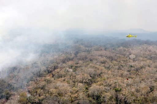 Incendies en Bolivie: deux provinces en «état de catastrophe»