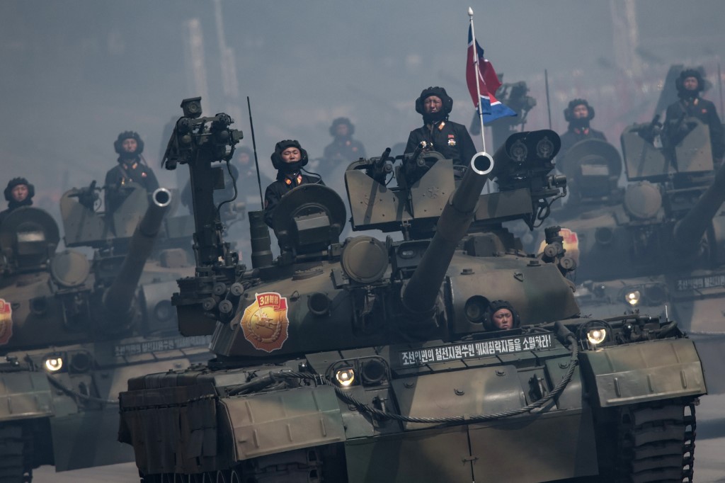 Défilé militaire géant en Corée du Nord détecté par Séoul