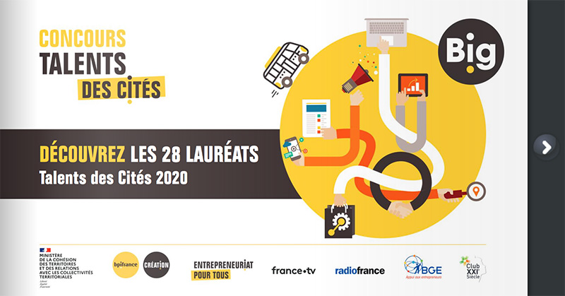 19e édition de Talents des cités: les Talents des cités récompensent la créativité