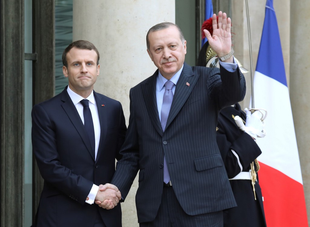 L'Elysée dénonce les propos "inacceptables" d'Erdogan contre Macron
