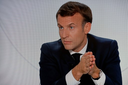 Macron promet de ne "jamais accepter les discours de haine"