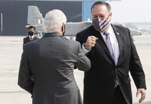 Pompeo et Esper en Inde pour conforter l'alliance contre la Chine