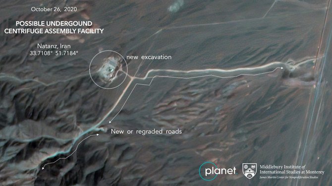Des images satellites font état de travaux sur un site nucléaire iranien
