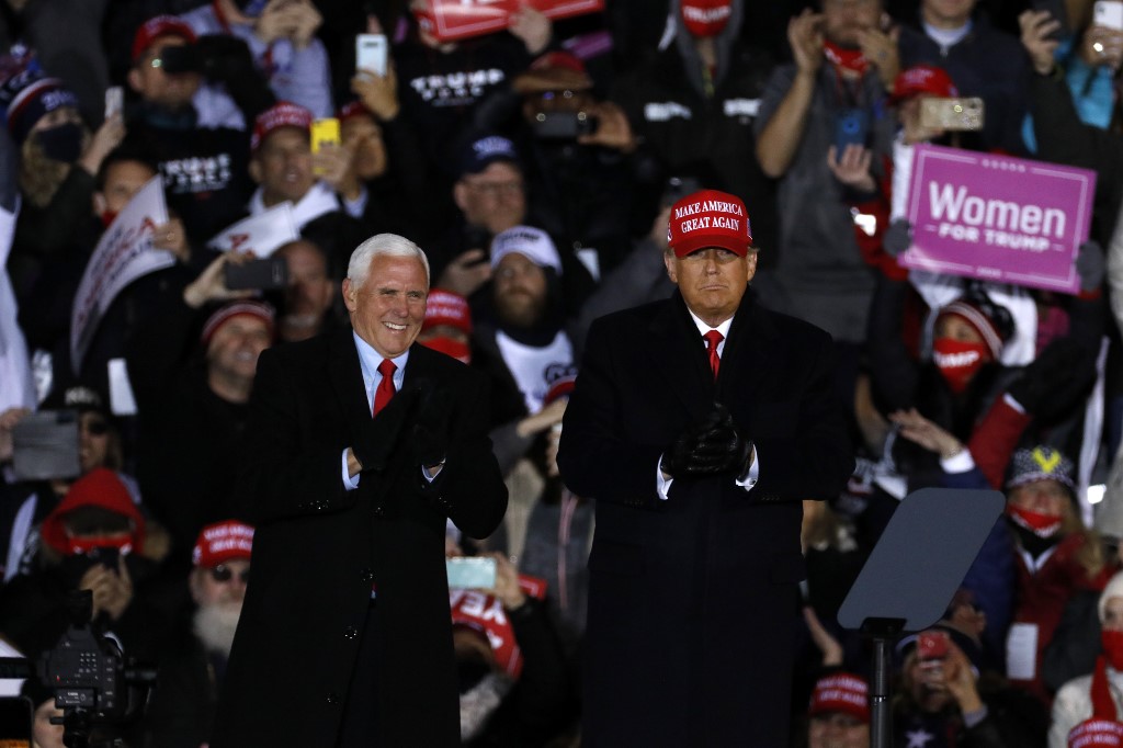 Dernier meeting de campagne pour Donald Trump