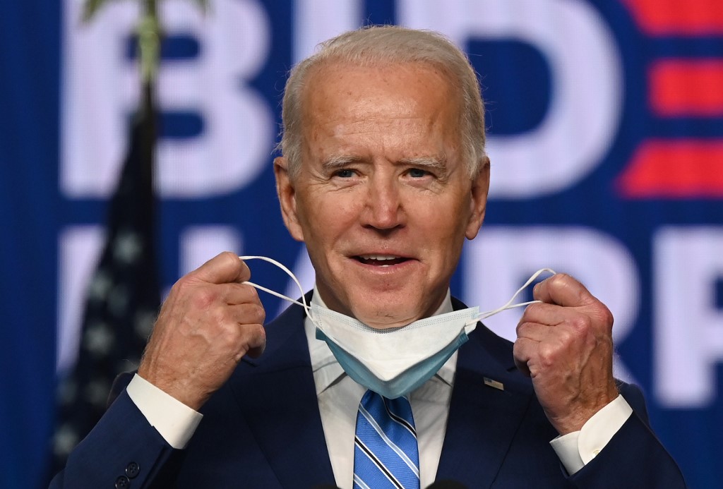 Joe Biden, candidat en tête à la course pour la présidence des Etats-Unis. (AFP)