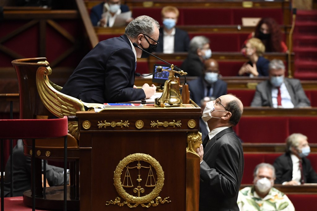 Les députés lors d'un vote à l'Assemblée Nationale. (AFP)