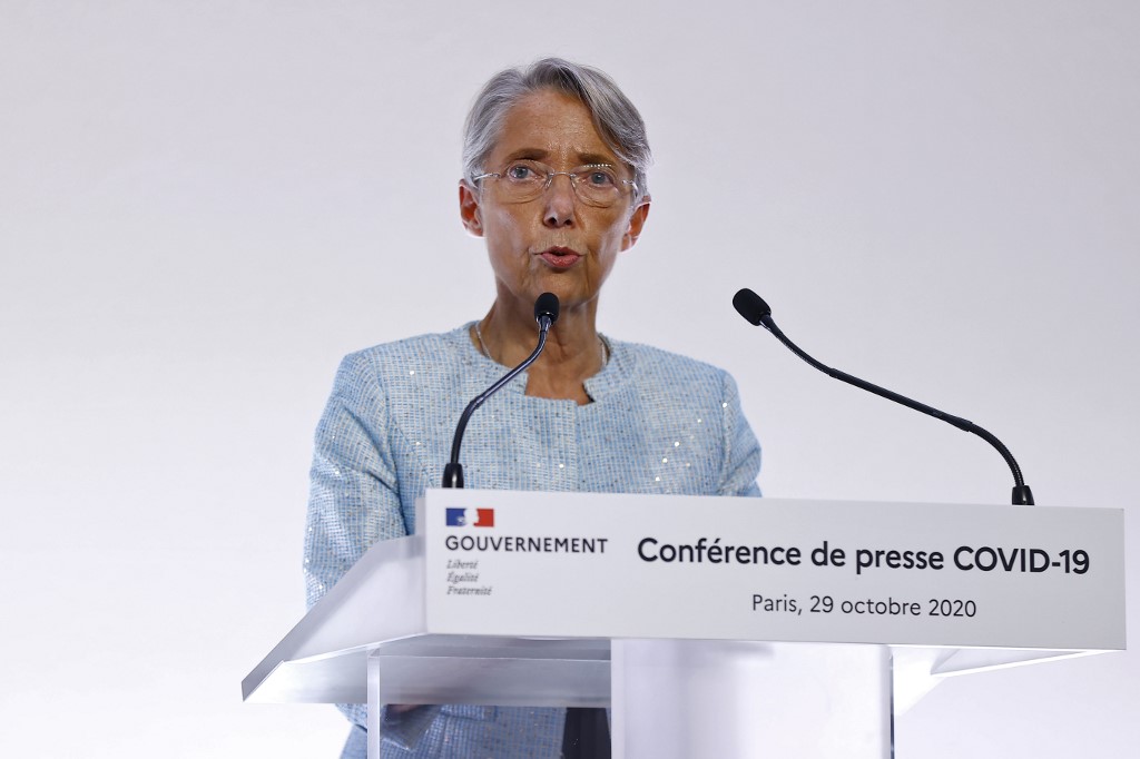 La ministre du Travail, Elisabeth Borne. (AFP)