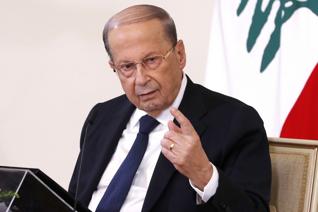 Le président de la république libanaise. (AFP)