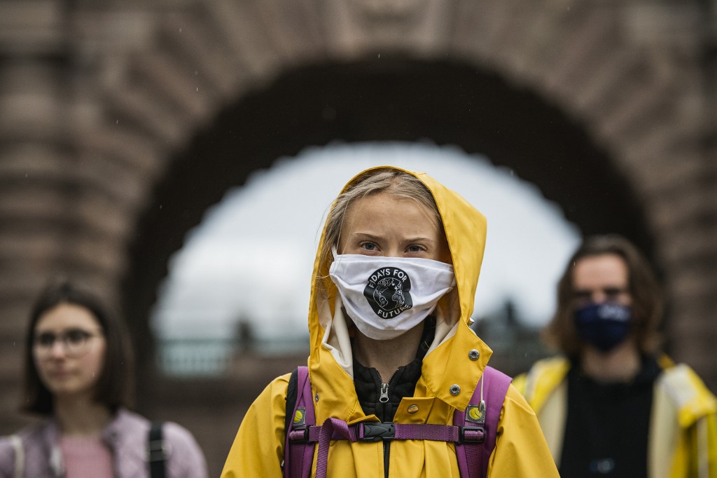 La jeune activiste pour le climat Greta Thunberg. (AFP)