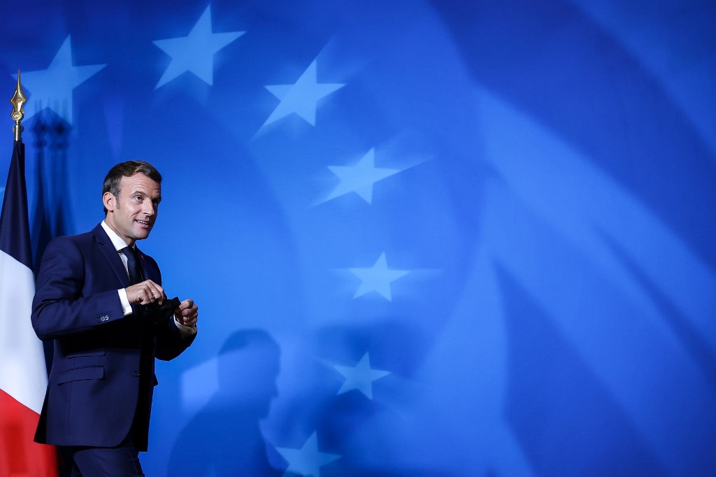 Le président français recevra d'abord au palais de l'Elysée, le chancelier autrichien Sebastian Kurz pour un déjeuner de travail. (AFP)