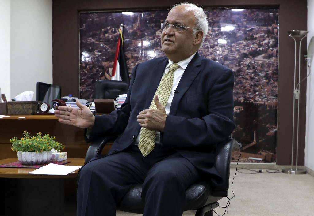 Portrait: Saëb Erakat, vétéran des négociations de paix avec Israël