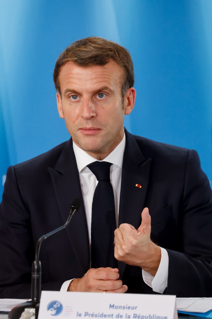 Emmanuel Macron, président de la République française. (AFP)