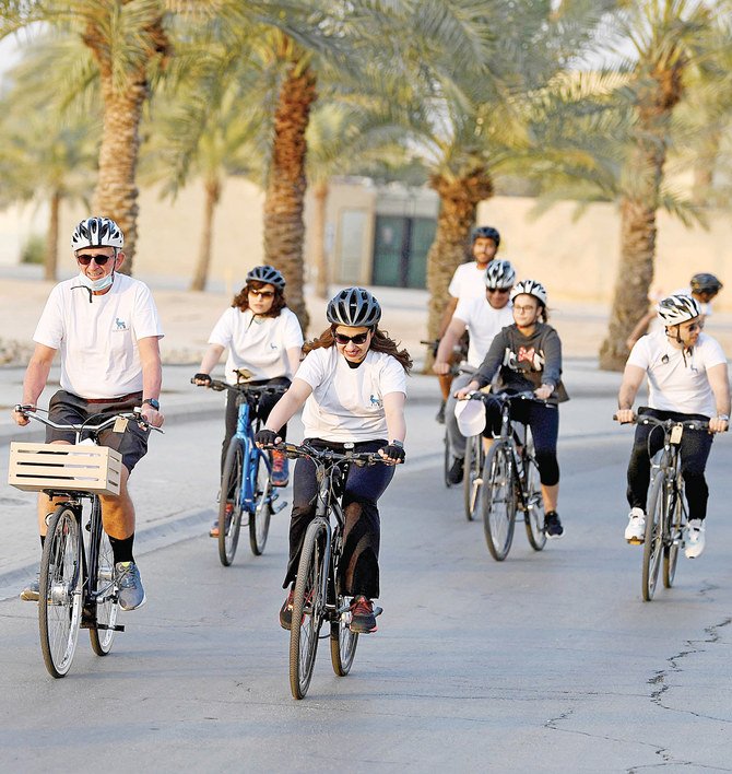Le cyclisme soutient la sensibilisation au diabète au sein du quartier diplomatique de Riyad