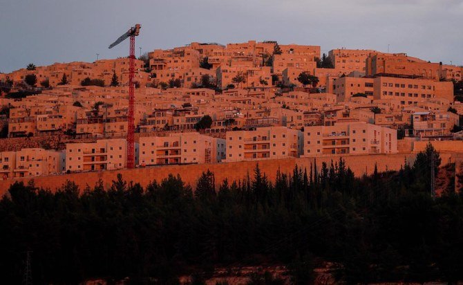 Une photo datant du 12 novembre 2020 montre les travaux de construction réalisés à Ramat Shlomo, une colonie juive située dans le secteur oriental annexé de Jérusalem. (Dossier/AFP)