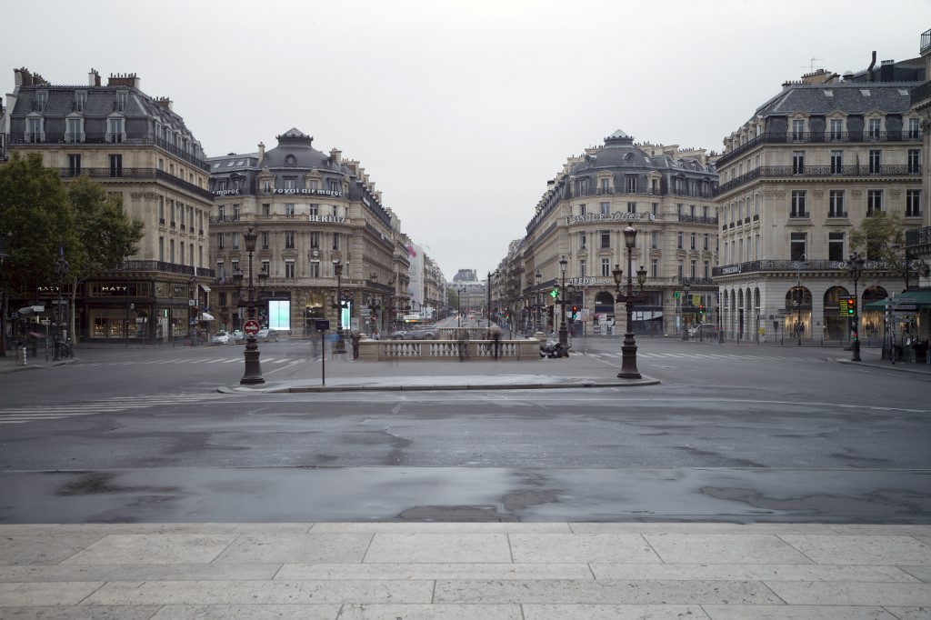 Quartier de l'Opéra, Paris. (AFP)