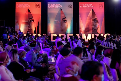 La productrice marocaine Lamia Chraïbi, membre du jury au «Cairo Film Forum»