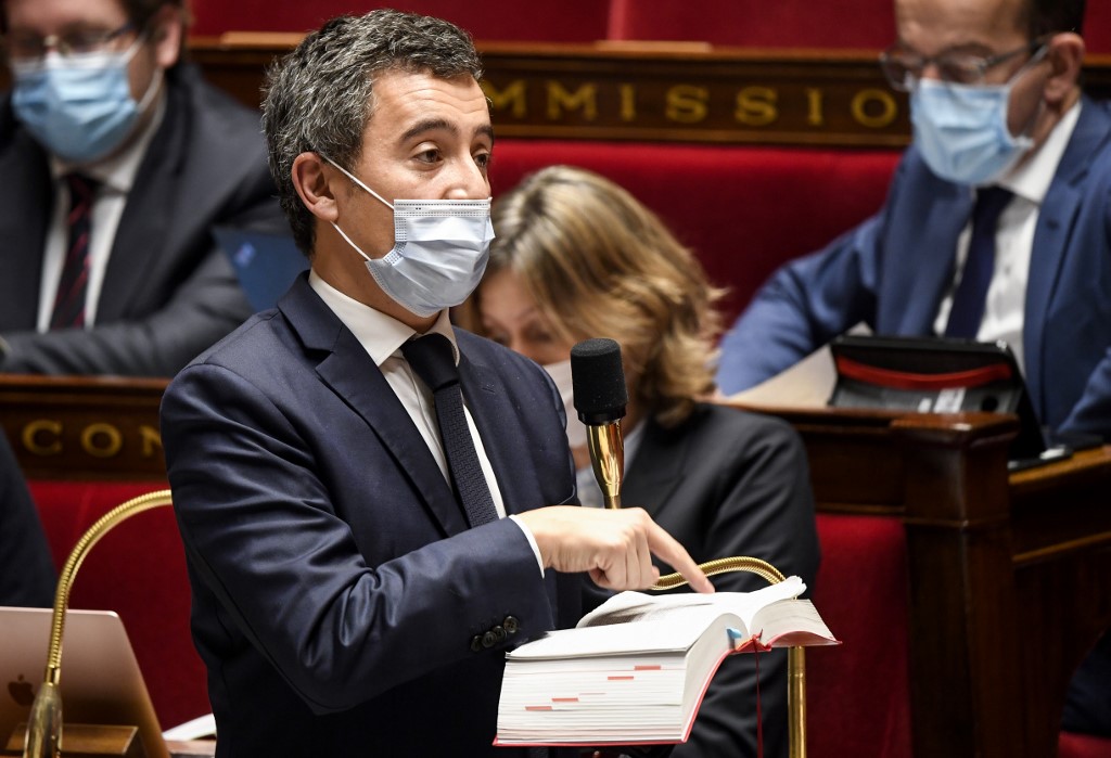Gerald Darmanin, ministre de l’intérieur français. (AFP)