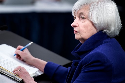 L'ancienne présidente de la Fed Janet Yellen, candidate de Biden au Trésor