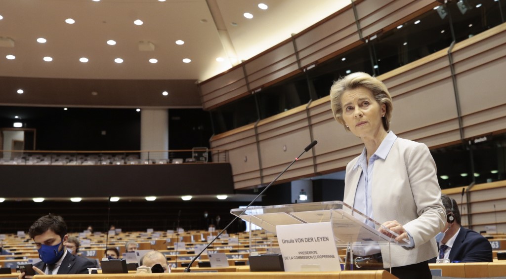 Plan de relance: des vétos «irresponsables» pour la présidente de la Commission européenne