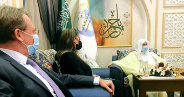 Lakrafi rencontre le SG de la Ligue Islamique Mondiale, Mohammed Al-Issa
