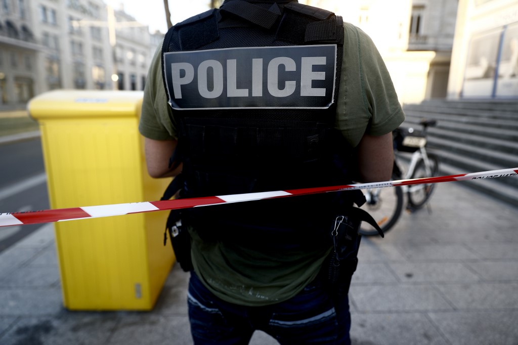Officier de police dans la ville portuaire du Havre, au Nord-Ouest de la France. (AFP)