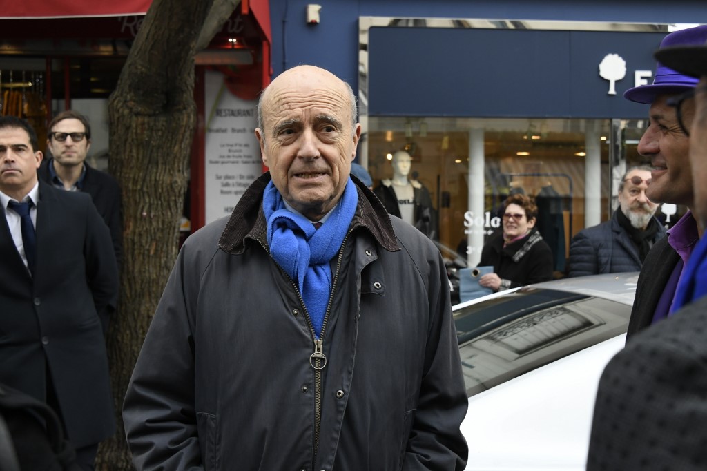 L'ancien Premier ministre français Alain Juppé. (AFP)